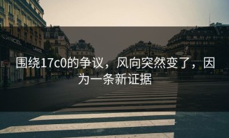 围绕17c0的争议，风向突然变了，因为一条新证据