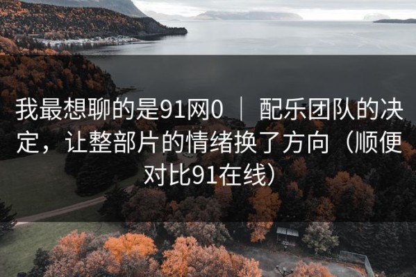 我最想聊的是91网0 ｜ 配乐团队的决定，让整部片的情绪换了方向（顺便对比91在线）