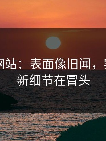 51视频网站：表面像旧闻，实际还有新细节在冒头