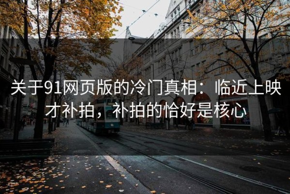 关于91网页版的冷门真相：临近上映才补拍，补拍的恰好是核心